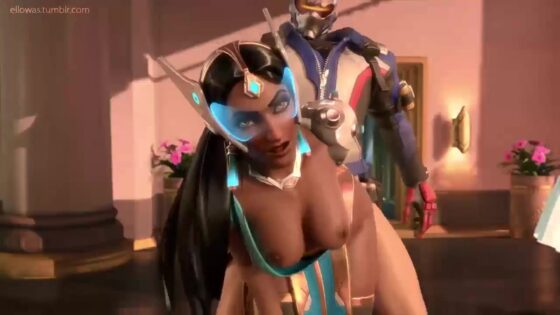 Soldier 76 Fucks Symmetra - Ellowas