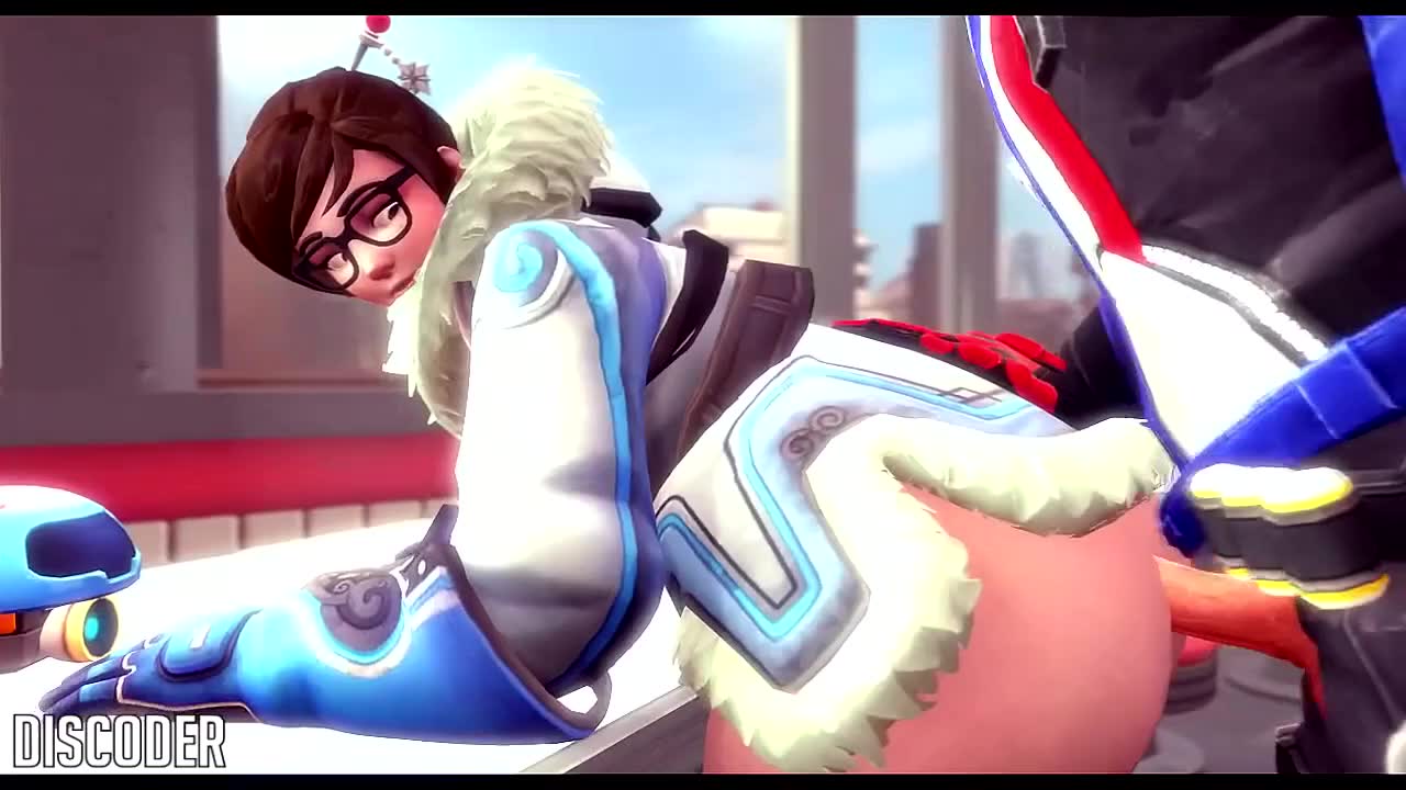 Soldier 76 Fucks Mei in the Ass - DisCodeR
