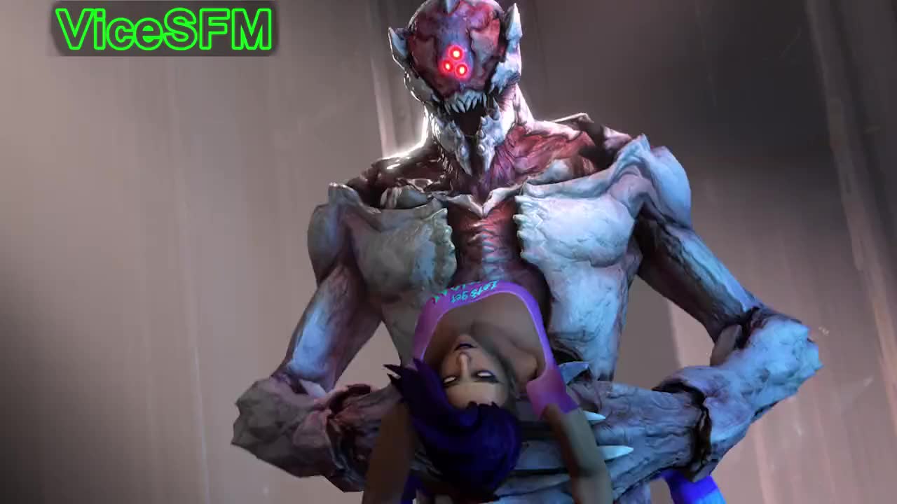 Sombra from Overwatch Fucked by a Monster - ViceSFM